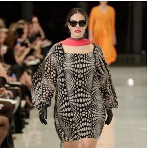 Isabel Toledo black and white dress